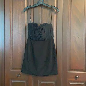 Naven black sweetheart mini dress Small